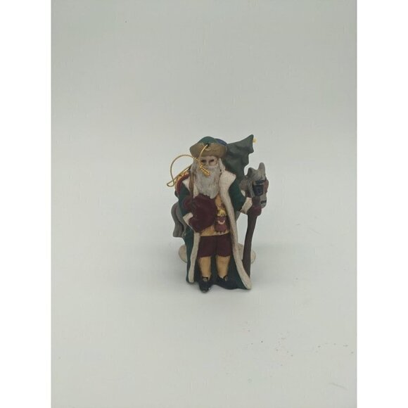 13 PC Lot Of Hand Painted Porcelain Christmas Ornaments. - Picture 10 of 13